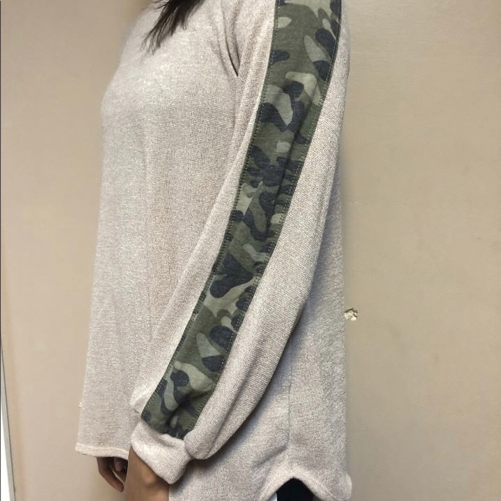 Taupe Camo shirt